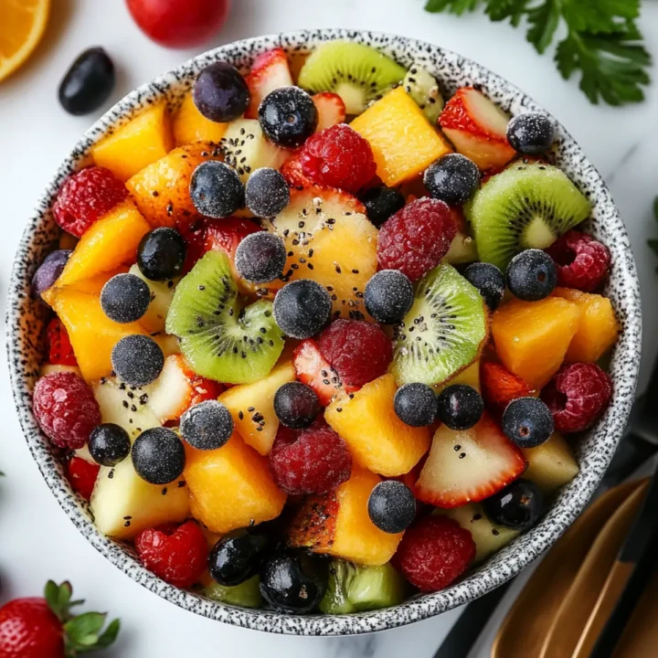 Festive Winter Fruit Salad Recipe