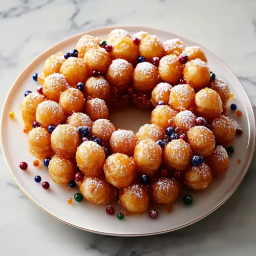 Traditional Struffoli Italian Honey Balls Recipe