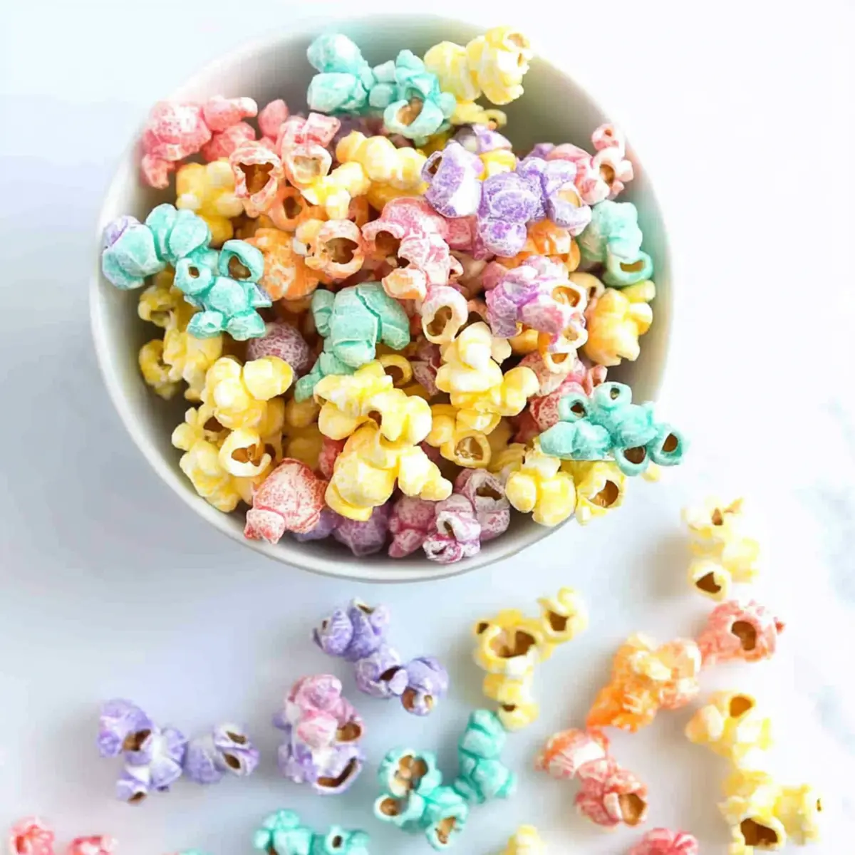 Festive Rainbow Popcorn: Easy Treat for Unicorn Parties! 2 iyrvut5mavkwsc6yqwik