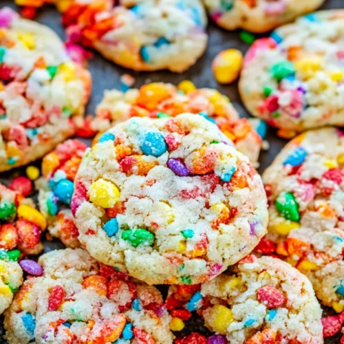 Fruity Pebbles Cookies