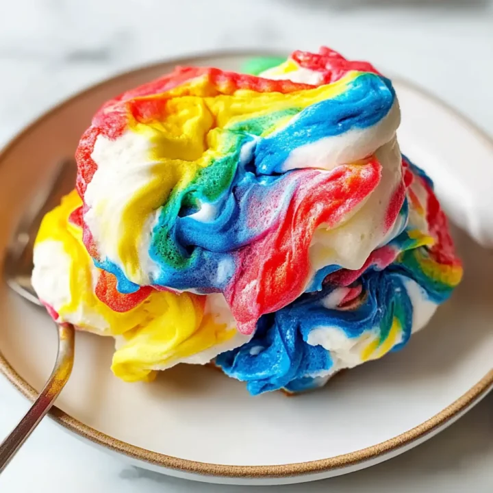 Rainbow Cloud Bread | Fluffy Gluten-Free Recipe